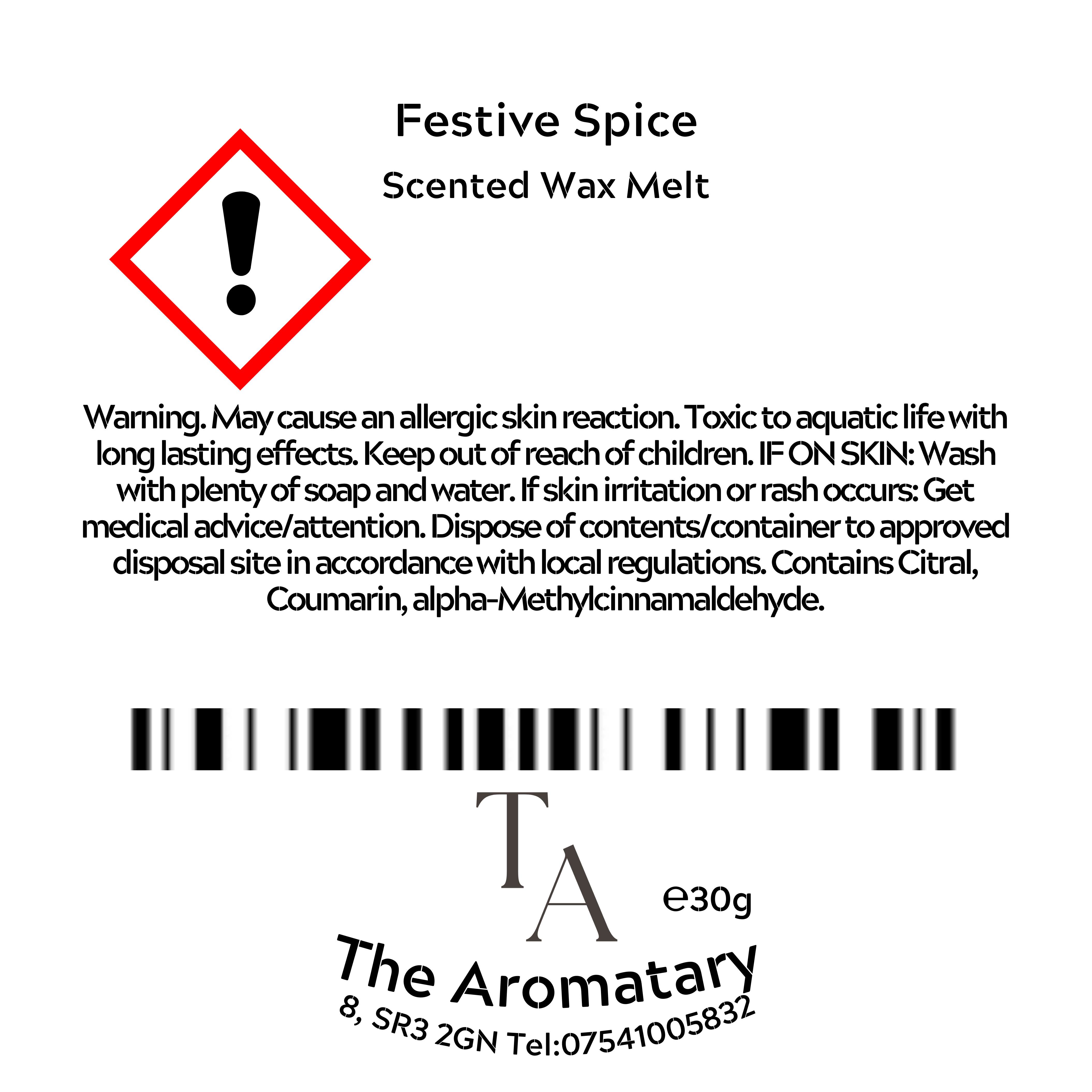 Festive Spice Wax Melt