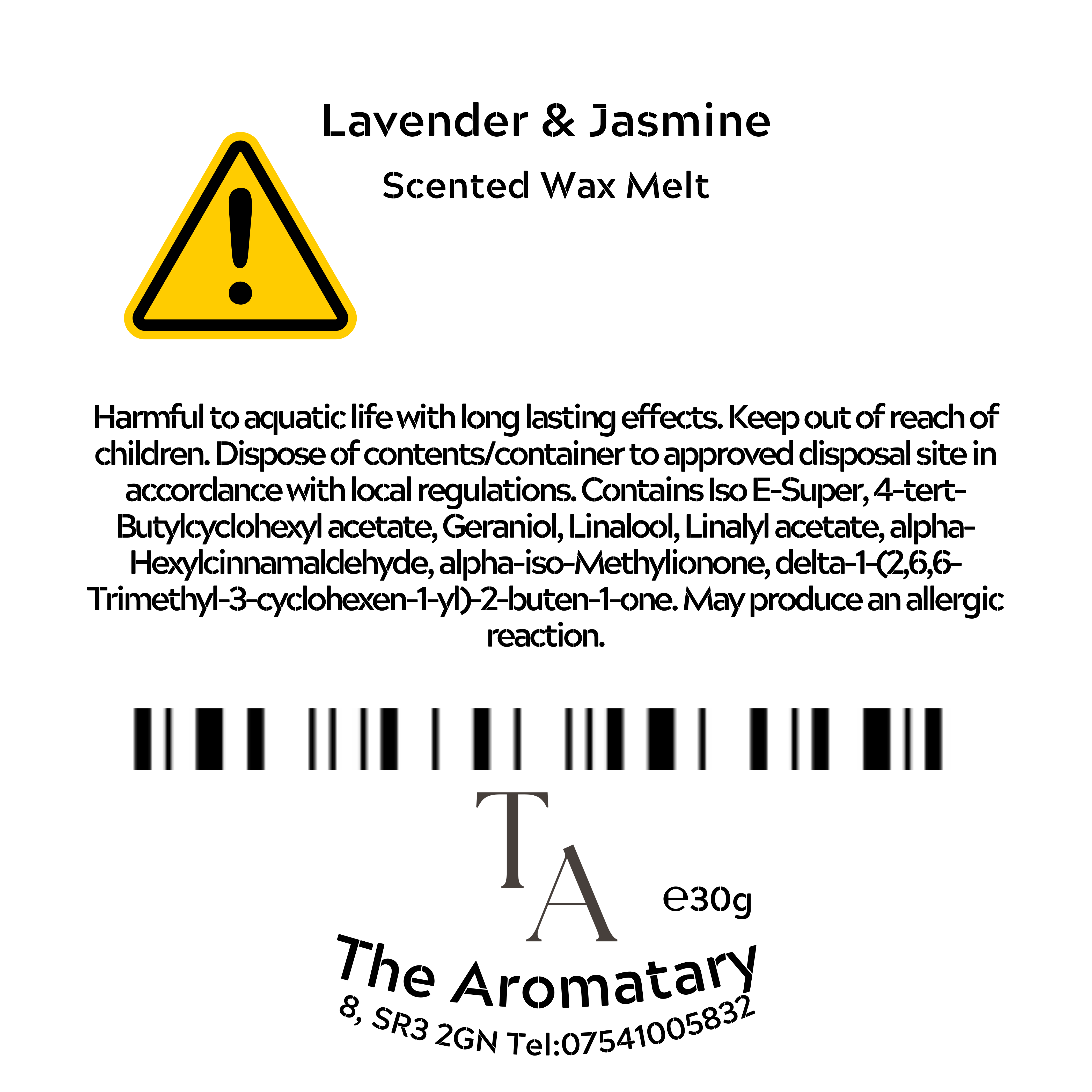 Lavender & Jasmine Wax Melt