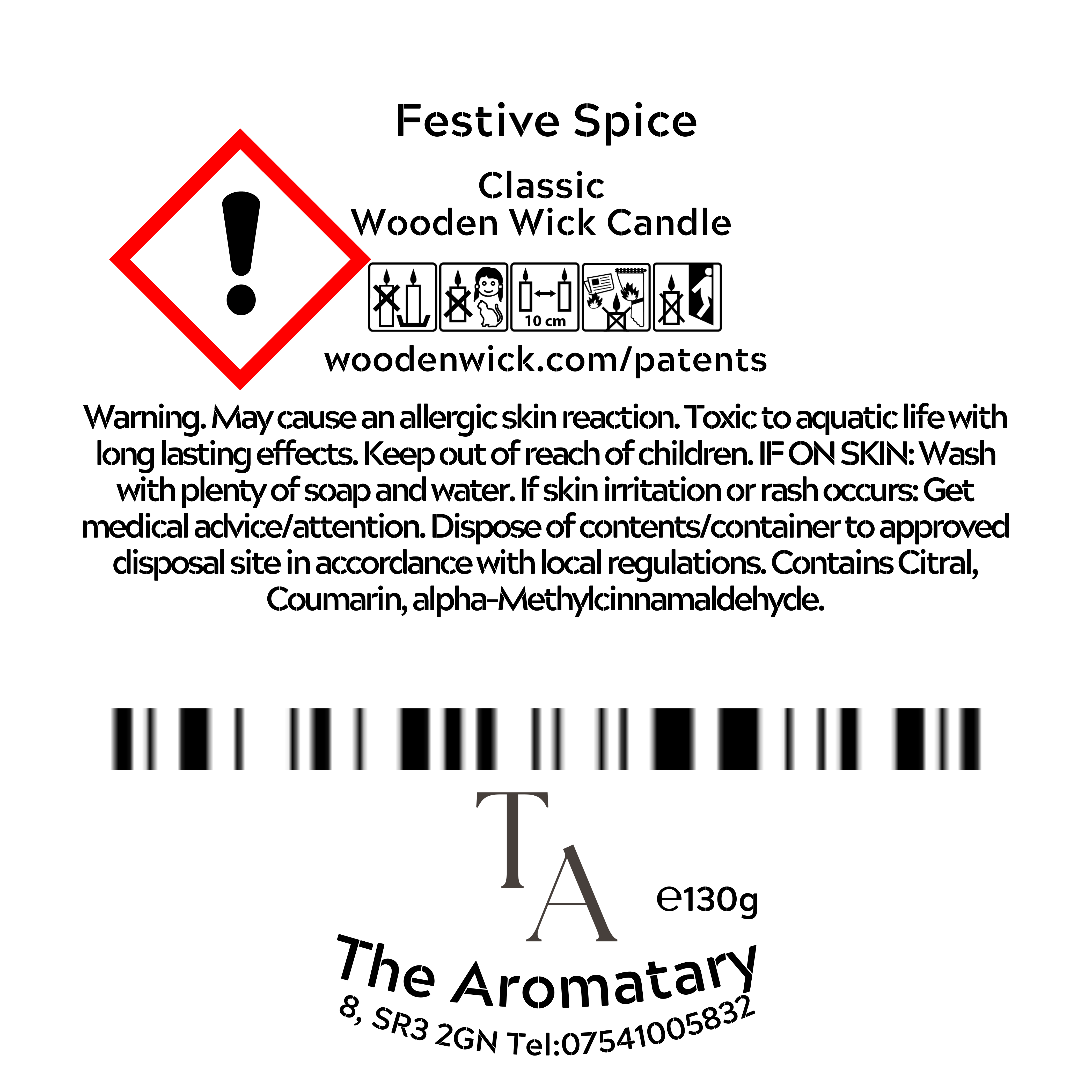 Festive Spice Candle