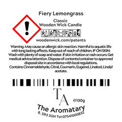 Fiery Lemongrass Candle