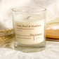 Lime, Basil & Mandarin classic wooden wick candle